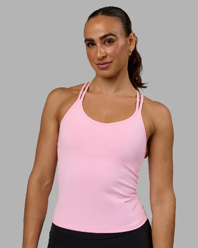 Balance Active Shelf Bra Tank - Pale Pink