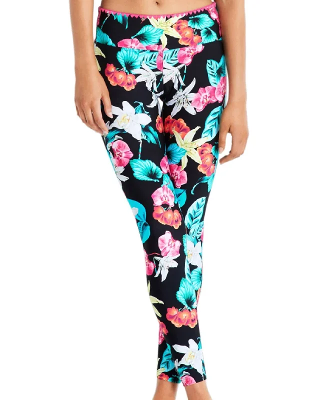 Full Length Legging In Sea Island Vibe Floral