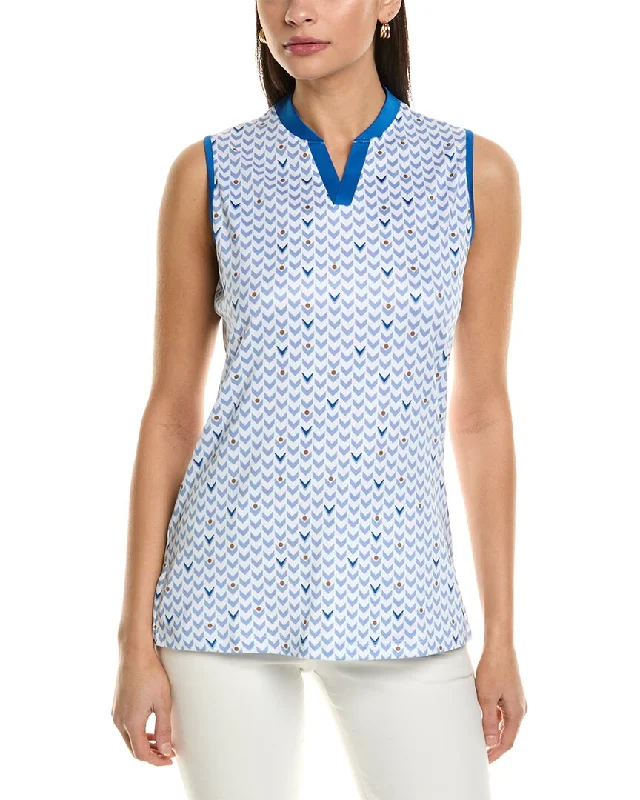 Callaway Geo Printed Top