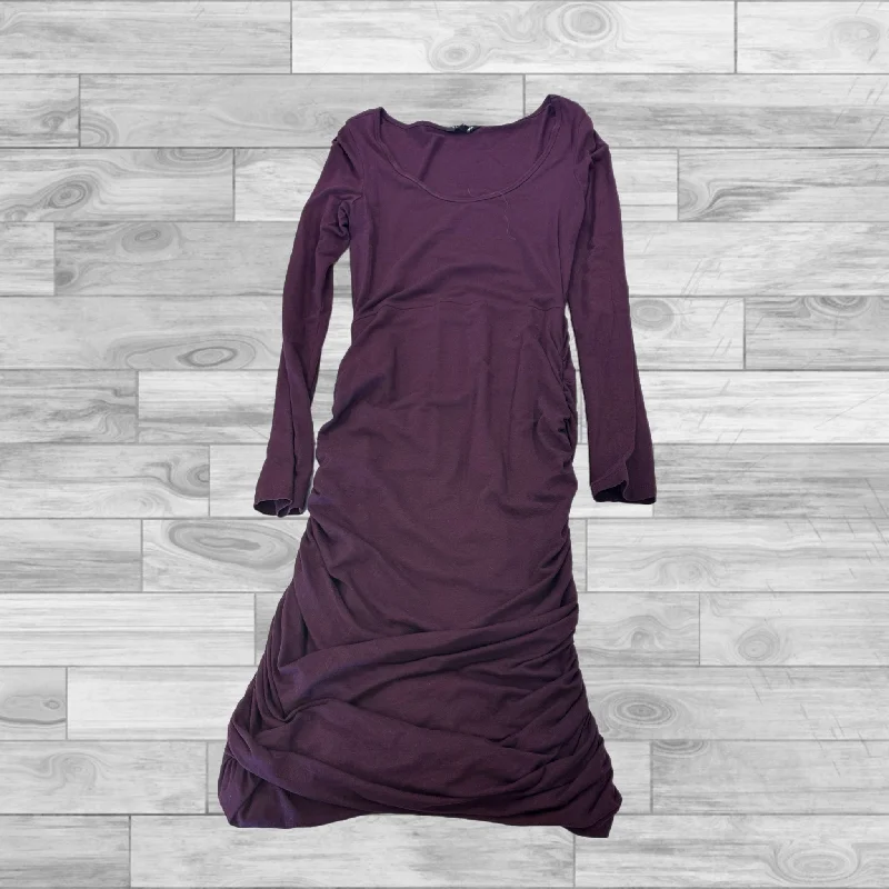 Dress Casual Short By Express In Purple, Size: M