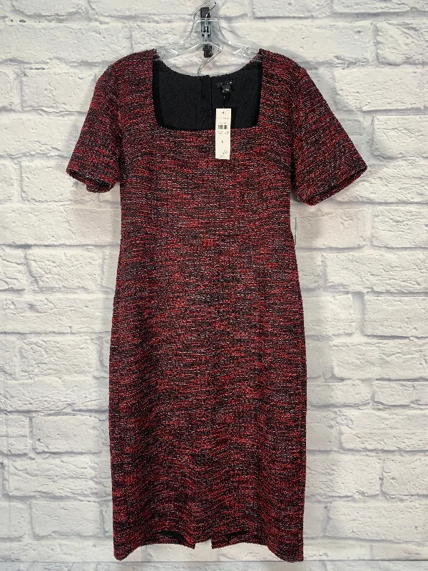 Dress Work By Ann Taylor In Black & Red, Size: S