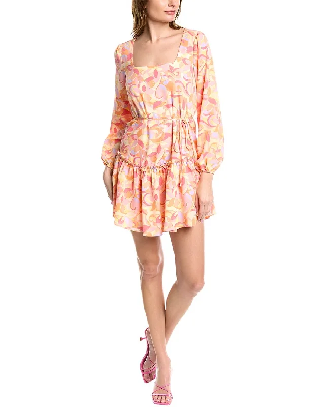 BCBGeneration Ruffle Mini Dress