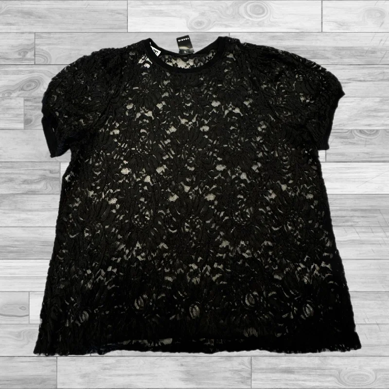 Black Top Short Sleeve Torrid, Size 3x