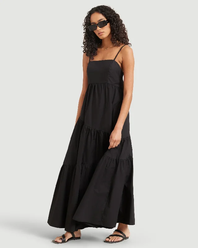 Lena Tiered Maxi Dress