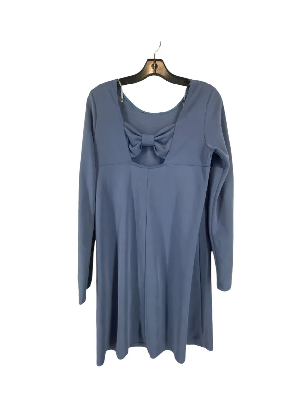 Top Long Sleeve By Everly In Blue, Size: M