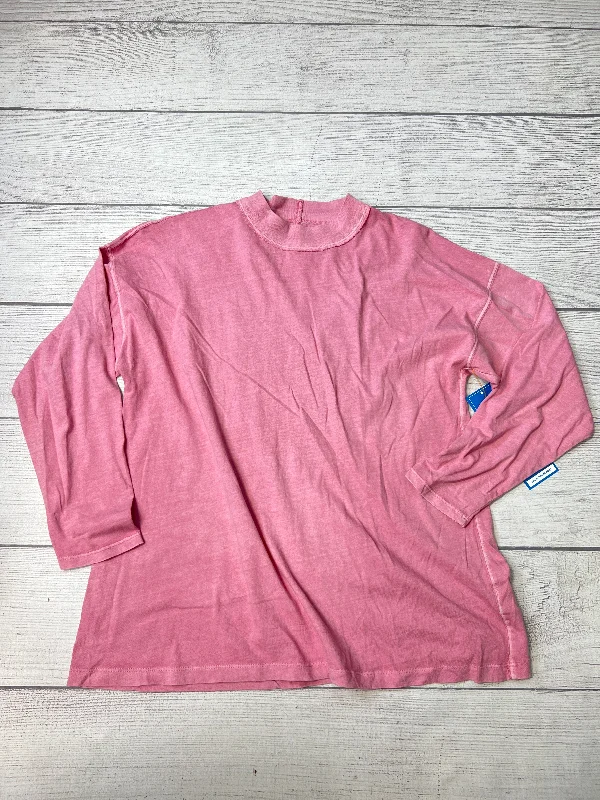 Top Long Sleeve By We The Free In Pink, Size: Xs