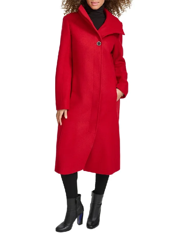 Kenneth Cole Wool-Blend Coat