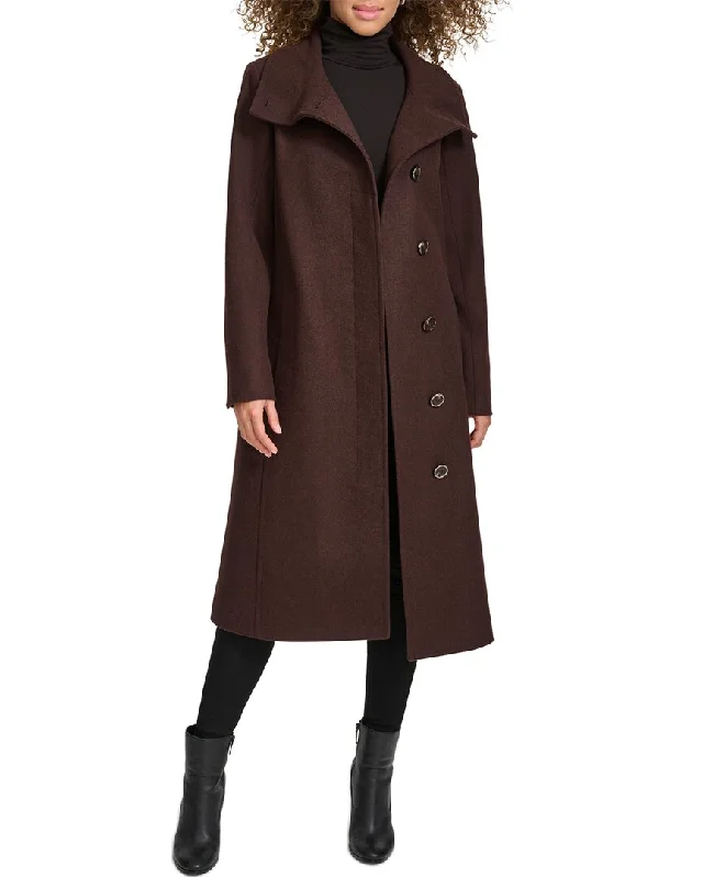 Kenneth Cole Wool-Blend Coat