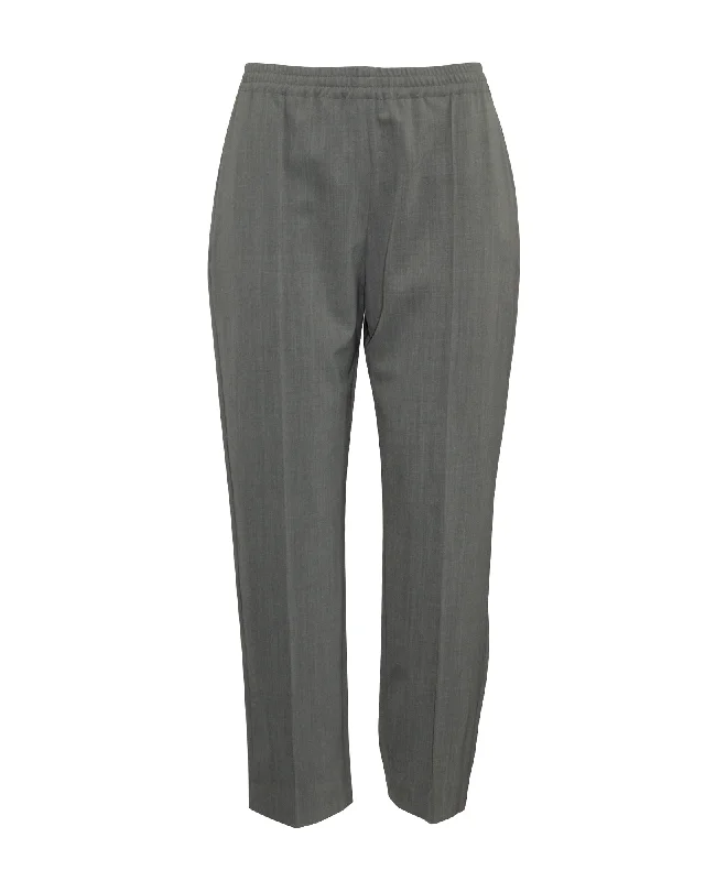 Joseph Dalton Comfort Trousers in Grey Wool