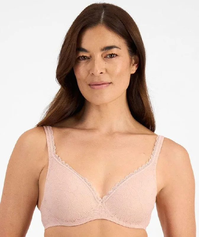 Berlei Barely There Lace Bra - Nude Lace