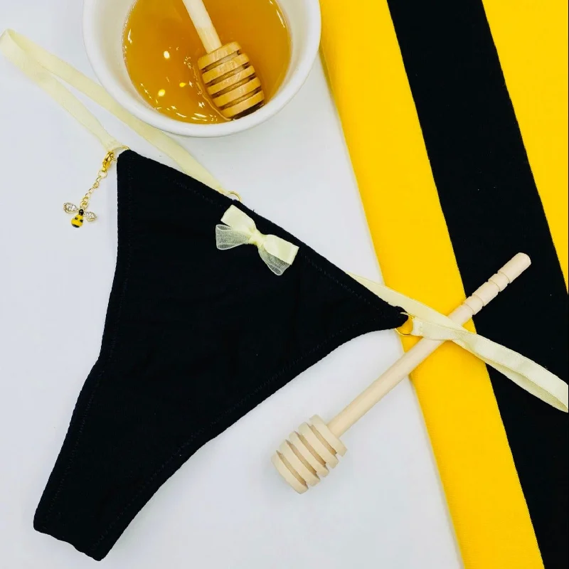 Bee Mine Thong Panty