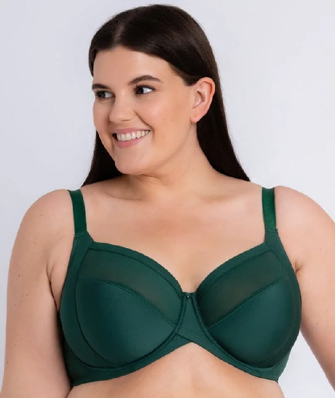 Curvy Kate Wonderfully Full Cup Bra - Forest Green