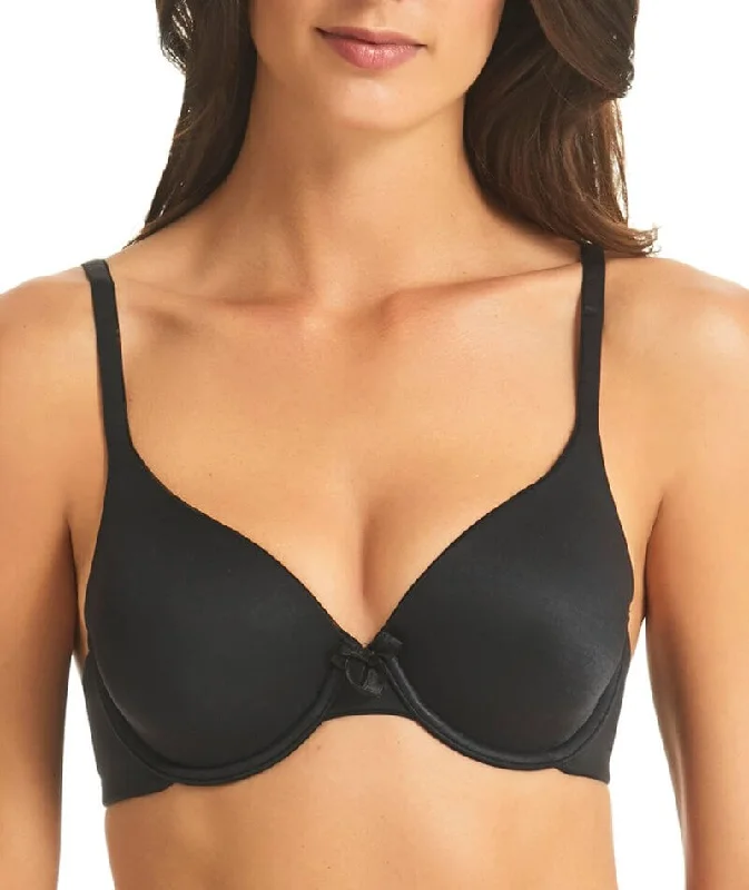 Finelines Memory Full Coverage Bra - Black