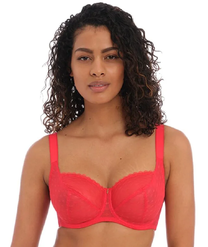 Freya Signature Underwired Balcony Bra - Chili Red