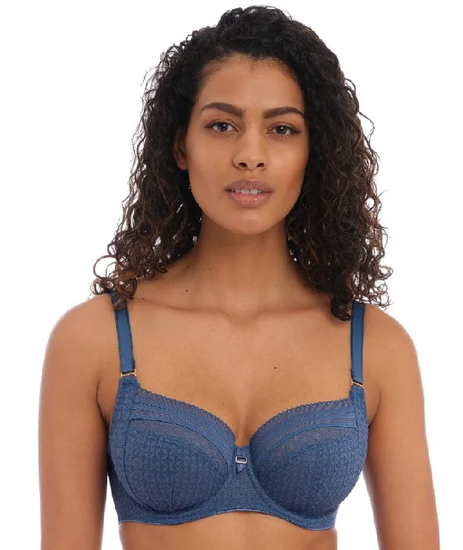 Freya Viva Underwired Side Support Bra - Vintage Denim