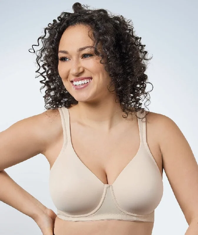 Leading Lady Lightly Padded Contour Underwired Bra - Nude