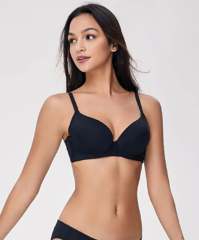 Microfibre Basics Push-Up Demi Bra 609-62419