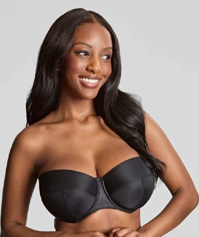 Panache Alice Underwired Strapless Bra - Black