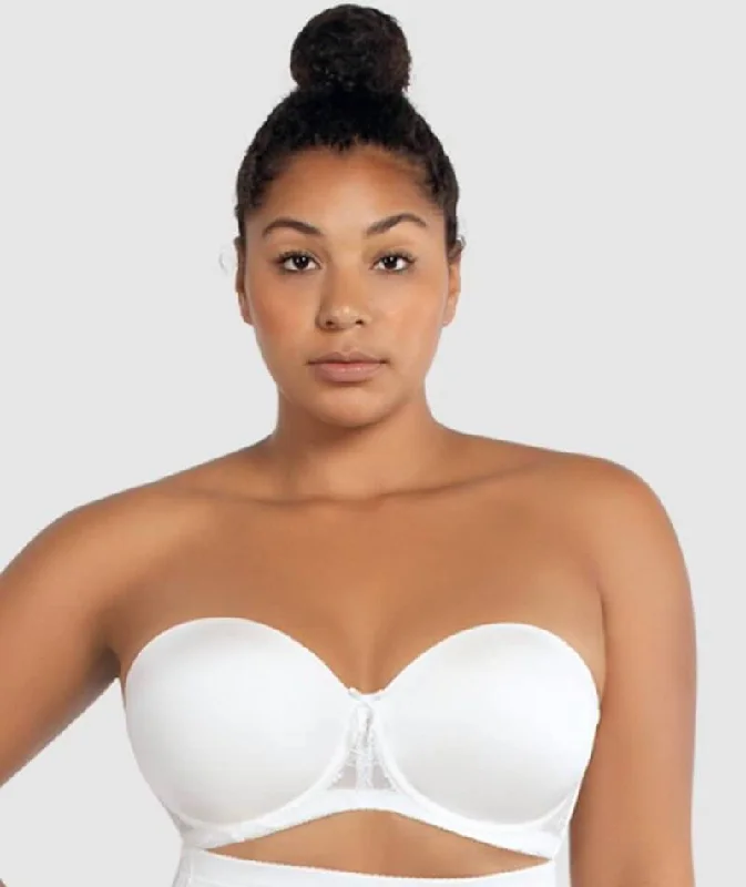 Parfait Elissa Underwired Strapless Bra - Pearl White