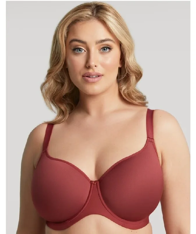 Sculptresse Elegance Underwired Balconnet Bra - Mineral Red