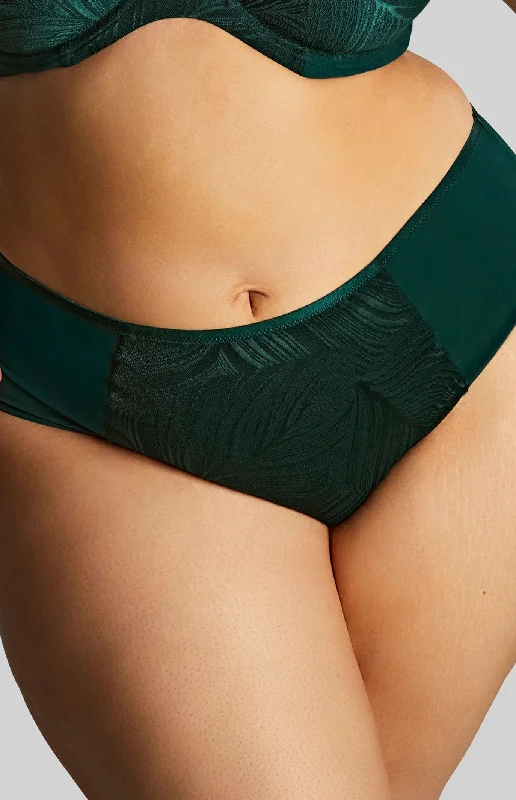 Illuminate Deep Brief In Dark Green - Panache