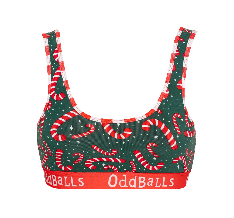 Candy Canes - Ladies Bralette