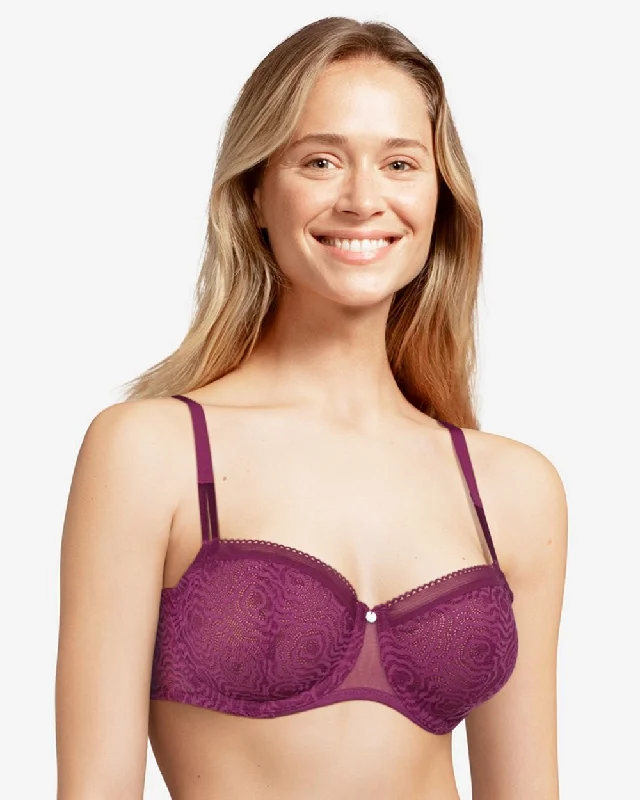 C Jolie Lace Unlined Demi Bra