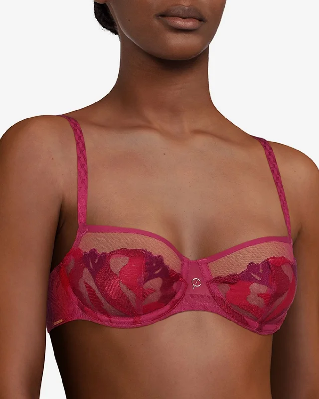 Montaigne Lace Unlined Demi Bra