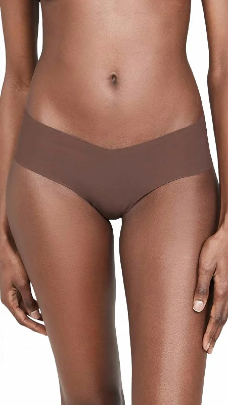 Classic Girl Short Panty In Mocha