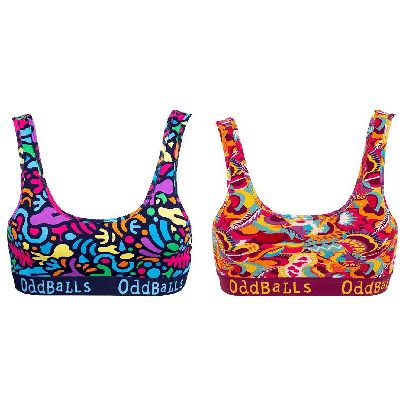 Contrasting Bundle - Ladies Bralette 2 Pack Bundle