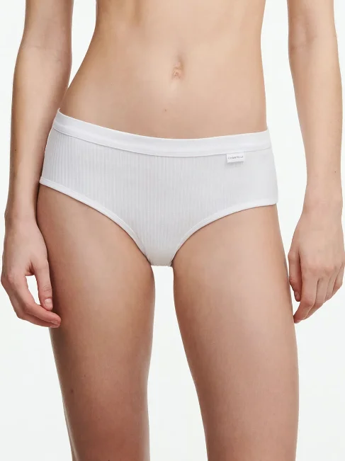 Cotton Comfort Hipster In White - Chantelle