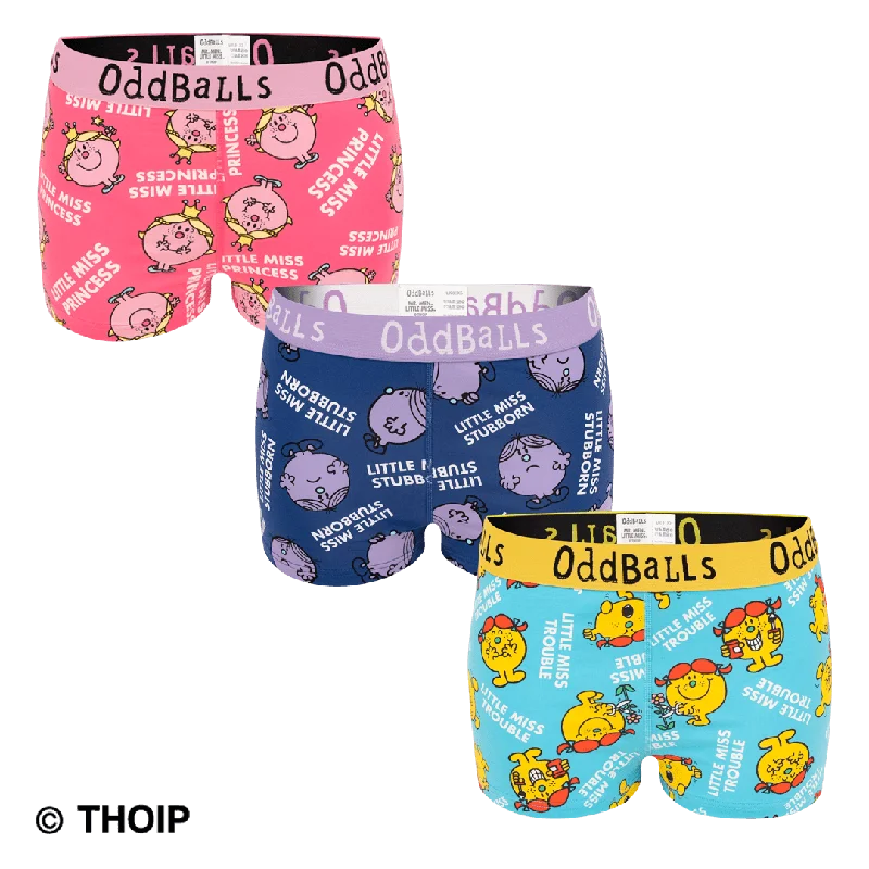 Little Miss Bundle - Ladies Boxer Shorts 3 Pack Bundle