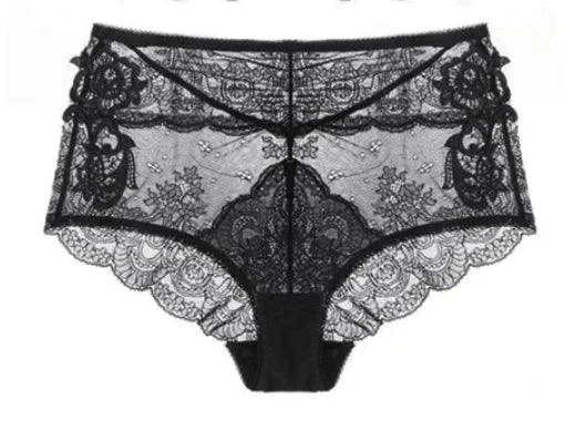 Louisiana Daisy Tulle, Lace and Guipure Panties