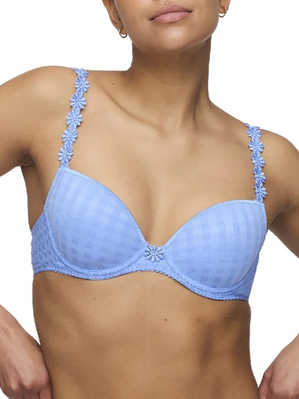 Avero Padded Plunge Bra - Santorini Blue