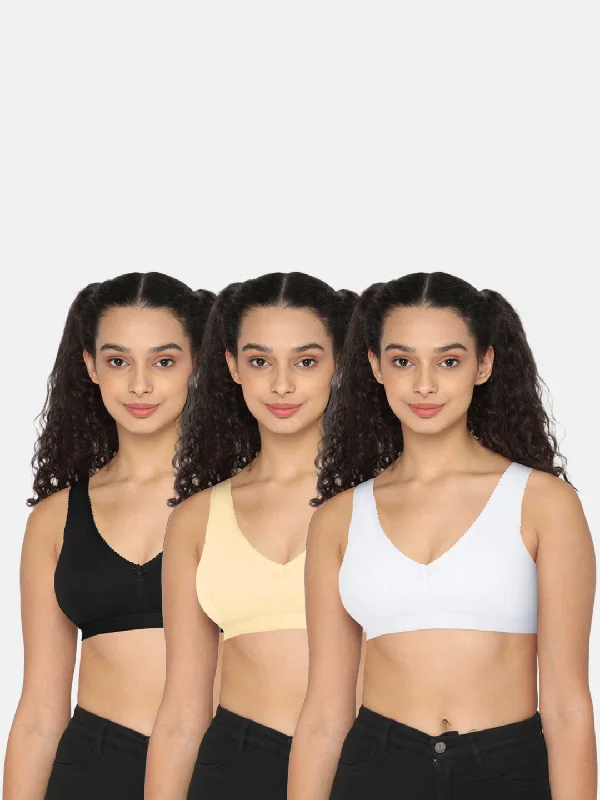 Naidu Hall Teenage Beginners Bra Combo Pack – Comfortable and Supportive Essentials for Growing Teens (C63)