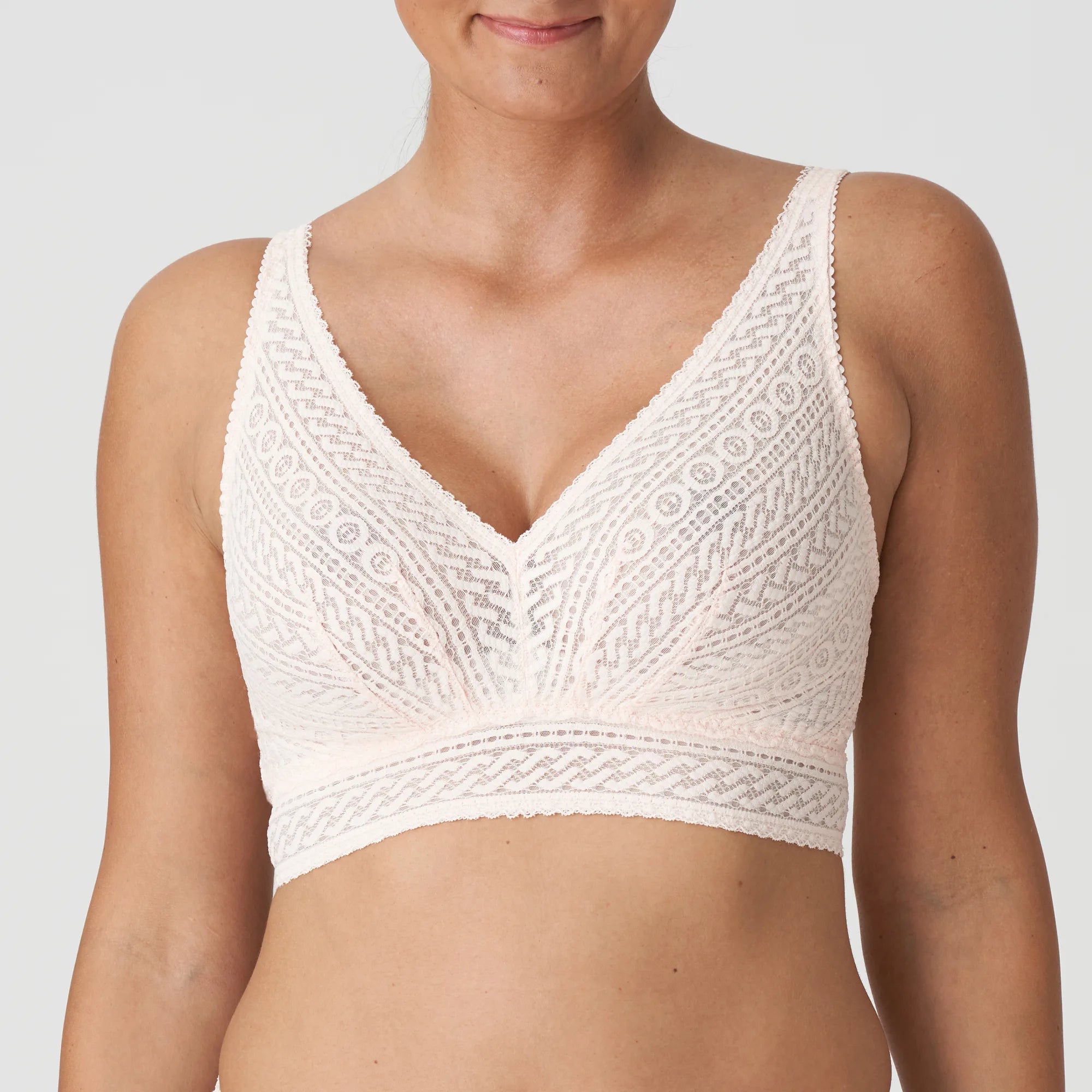 Prima Donna Montara Wireless Full Cup Bra in Crystal Pink