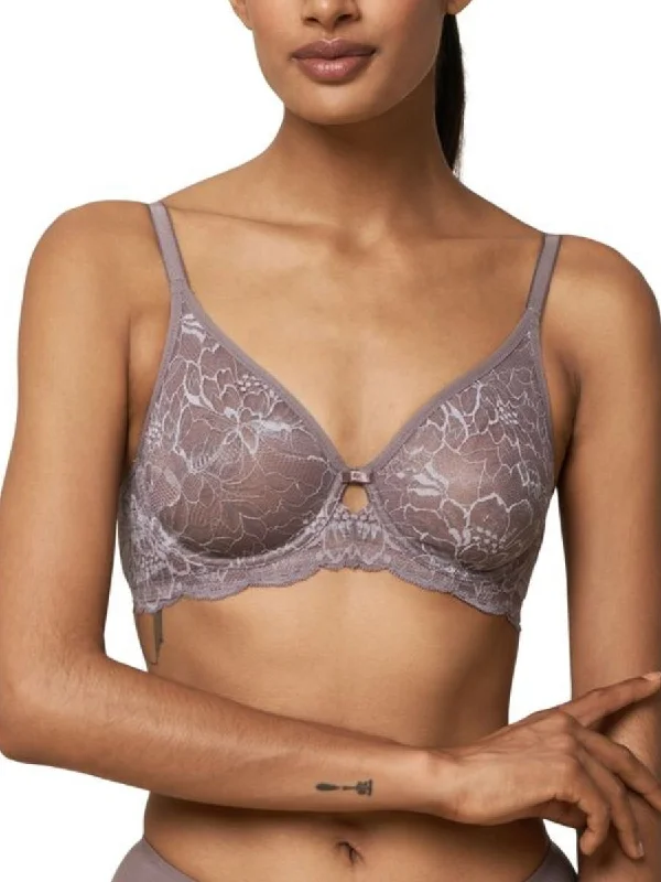 Amourette Charm High Apex Bra - Pigeon Grey