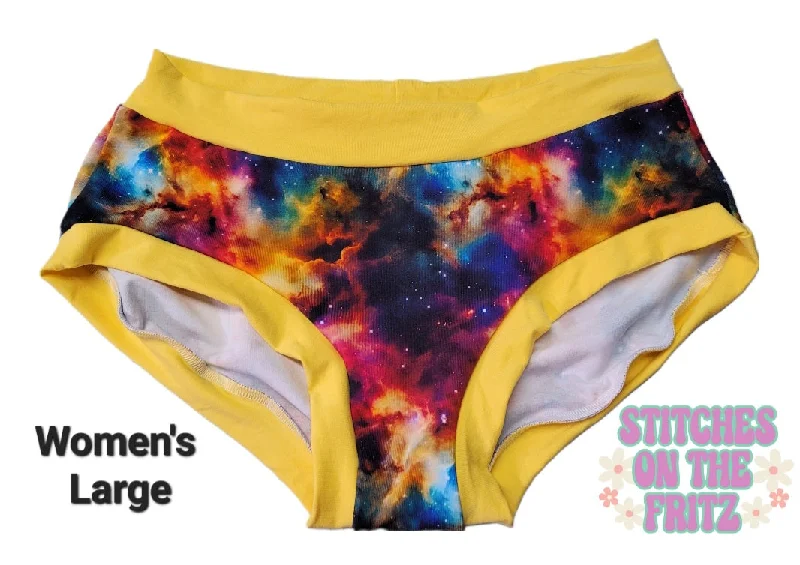 Women's Large Bunzies Full Coverage Galaxy